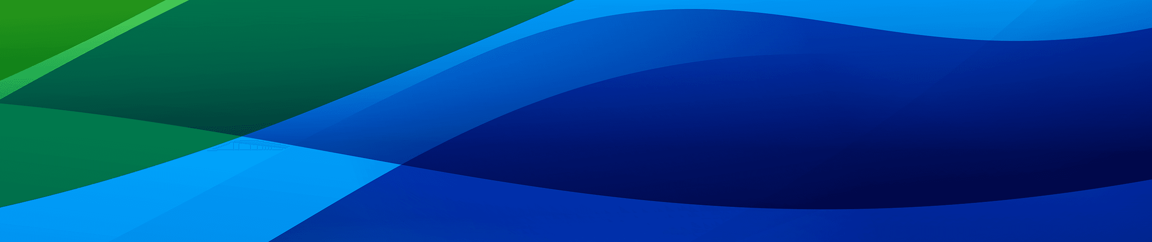 Abstract green and blue design