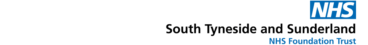 South Tyneside and Sunderland NHS Foundation Trust and North East and North Cumbria ICB logo