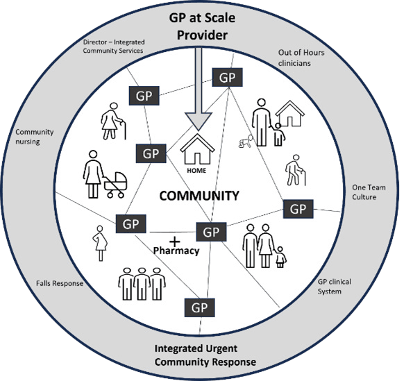 Nigel Fraser - Herefordshire urgent community care model diagram